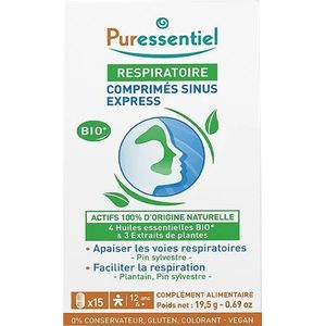 Puressentiel Ademhaling Sinus Snelle Werk. Comp 15