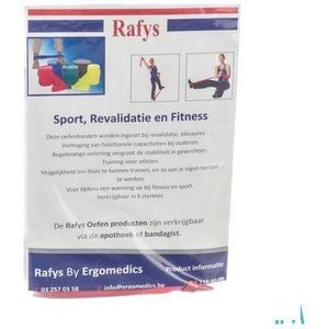 Rafys Theraband 5m Medium Rood 2092