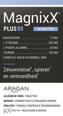 MagnixX Plus - Tabletten - 160 stuks