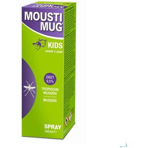 Moustimug 9,5% Deet Spray 100 ml