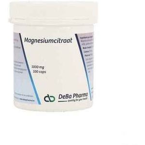 mg Citraat V-Capsule 100 1000 mg  -  Deba Pharma