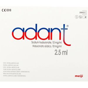 Adant Sol 1% Inj Intra Articul. 5X2,5ml/5ml Spuit