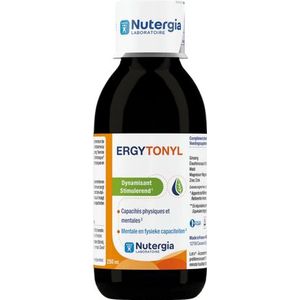 Ginseng - Ergtonyl - Voedingssupplement - Plantaardige Ingrediënten - Zonder Suiker