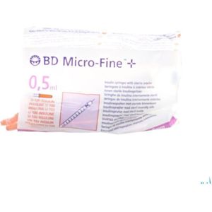 Bd Microfine+ - Insuline Spuit - 0,5 ml - 30G - 8,0 mm - 10 stuks