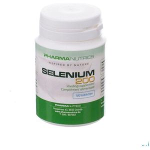 Selenium 200mcg Tabletten 100 Pharmanutrics  -  Pharmanutrics