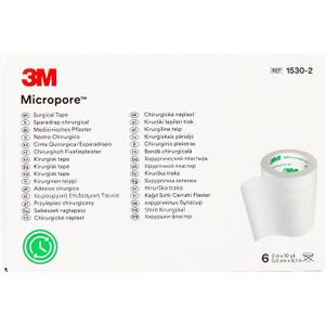 Micropore 3m Hechtpleister 50mmx9,14m Rol 6 1530  -  3M