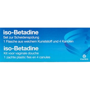 Iso Betadine Kit Vaginale Douche Kanules 4