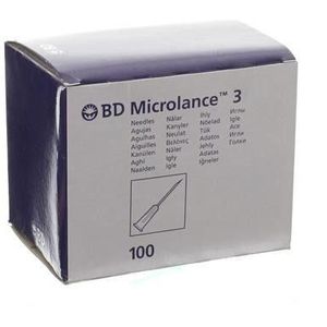 Bd Microlance 3 Naald 23G 1 Rb 0,6X25Mm Blauw 100