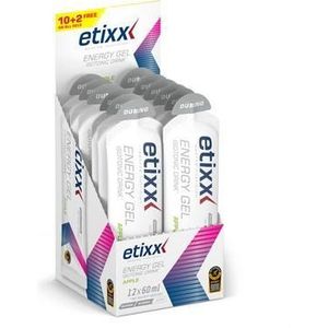 Etixx Isotonic Energy Gel Apple 12x60 ml