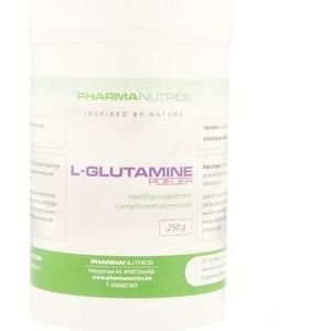 L Glutamine Poeder 250 gr Pharmanutrics  -  Pharmanutrics
