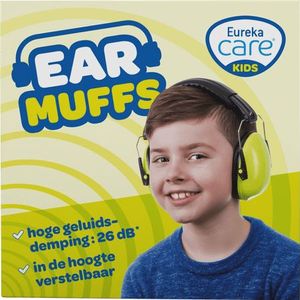 Eureka Care Gehoorbescherm. Koptelefoon 3-12j Fluo  -  Eureka Pharma