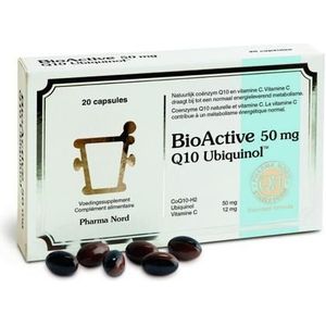 Bioactive Q10 50 mg 20 Capsule  -  Pharma Nord