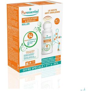 Puressentiel - Roller Articulations - 2 x 75 ml - Aromatherapie - Uniseks