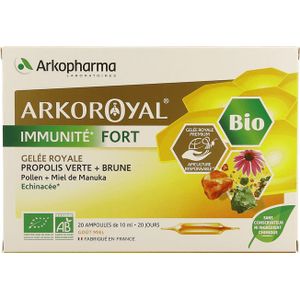 Arkoroyal Immuniteit Forte Bio Ampullen 20x10 ml  -  Arkopharma