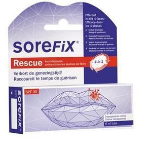 Sorefix Rescue Oplossing Koortsblaasjes Tube 6 ml