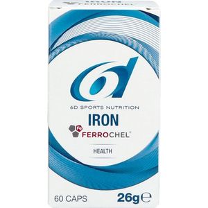 6D Iron Ferrochel Caps 60 Nf