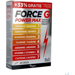 Vitavea Force g Power Max Lot Amp 20