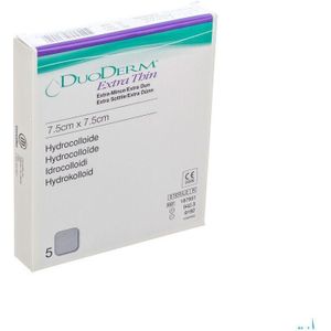 Duoderm Extra Dun Verband Hydro 7,5cmx7,5cm 5 H7951  -  Convatec