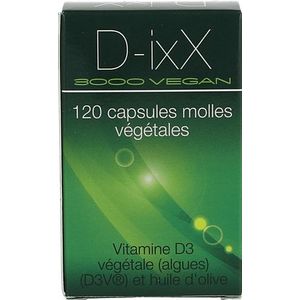 D-Ixx 3000 Vegan Soft Caps 120  -  Ixx Pharma