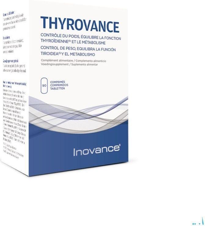 Voedingssupplement - Algen - Jodium - Tyrosine - Co-enzym Q10 - Zink - Selenium - Vitamine B12-B6-D