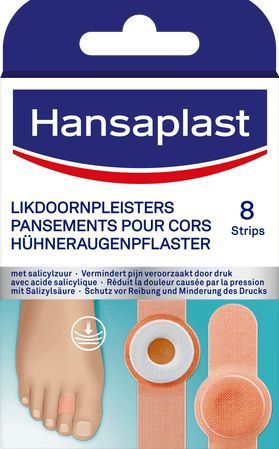 Hansaplast - Likdoornpleister - 8 Stuks