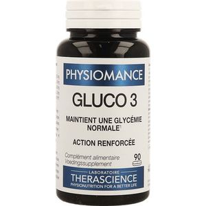 Gluco 3 Tabletten 90 Physiomance PHY318B  -  Therascience