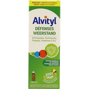 Alvityl Weerstand Siroop 240 ml  -  Urgo Healthcare