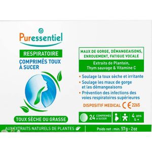 Puressentiel Ademhaling Hoest Zuigtabl 24