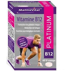 Mannavital Vitamine B12 Platinum V-Capsule 60