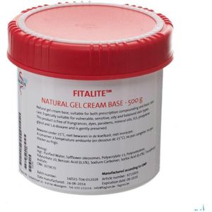 Fagron - Fitalite Gel Cream - 500 gr - Hydrofiele Gel Crème