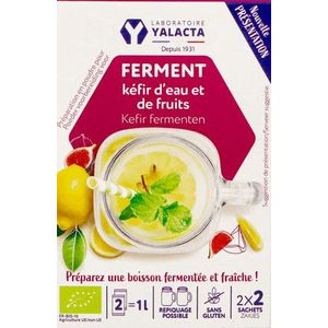 Yalacta Kefir Fermenten Water  &  Fruit Zakje 4