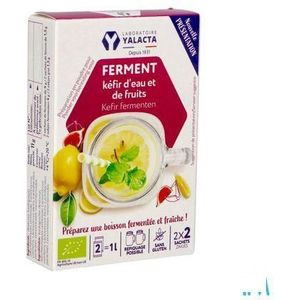 Yalacta Kefir Fermenten Water  &  Fruit Zakje 4