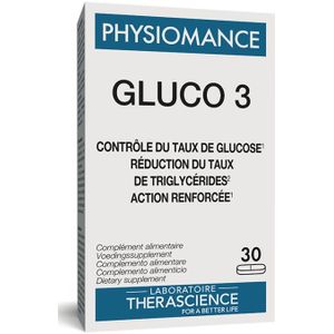 Gluco 3 Tabl 30 Physiomance PHY447B  -  Therascience