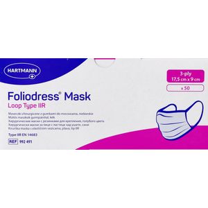 Foliodress Masker Loop Iir 50 60000021  -  Hartmann
