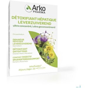 Arkofluide Leverzuiverend Ampullen 20x10 ml  -  Arkopharma