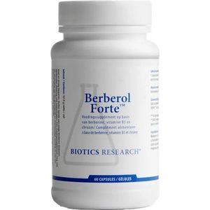 Biotics Berberol Forte 60 capsules  -  Energetica Natura