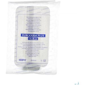 Euroderm Plus 8x15cm 1 Pleister Steriel  -  I.D. Phar