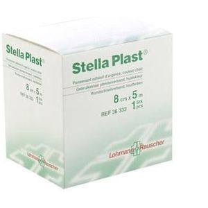 Stellaplast Pleister Adhesive 8cmx5m 36333  -  Lohmann & Rauscher