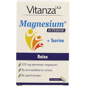 Vitanza Hq Magnesium Superior Tabletten 120  -  Yvb