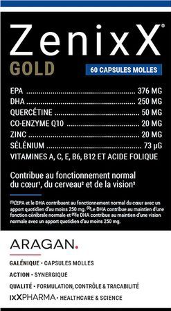 ZenixX - Gold Softgel - 120 Stuks