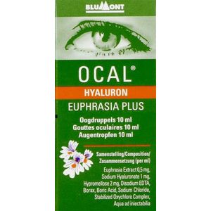 Ocal Hyaluron Euphrasia Plus 10 ml