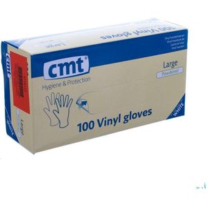 Cmt Handschoenen Latex Wit Pf S 100  -  Infinity Pharma