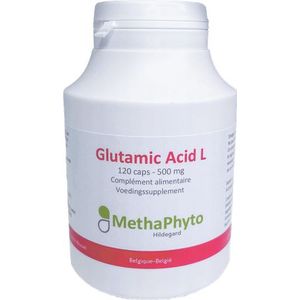 Glutamic Acid L 500 mg 120 Capsule Hildegard  -  Methaphyto