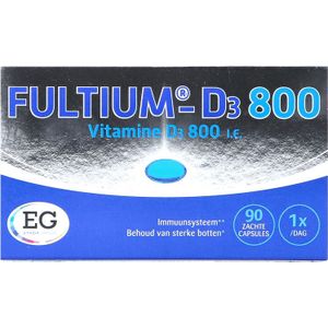Fultium D3 800 Zachte Capsule 90  -  EG