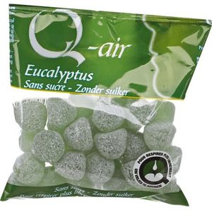 Q-air Eucalyptus Zonder Suiker Gom 85 gr  -  I.D. Phar