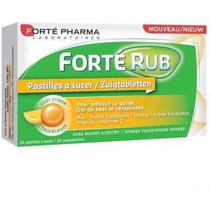 Forte Rub Keeltabletten Citroen 24  -  Forte Pharma