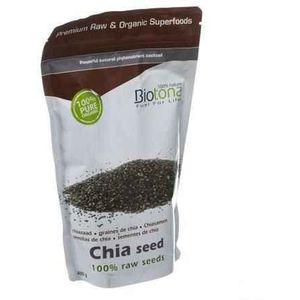 Biotona Black Chia Raw Seed 400 gr  -  Keypharm