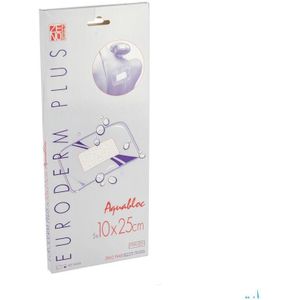 Euroderm Plus 10x25cm 5 Pleister Steriel Wtp  -  I.D. Phar
