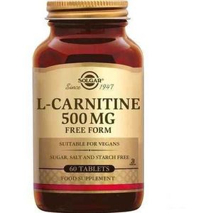 Solgar L-Carnitine 500Mg Comp 60  -  Solgar Vitamins