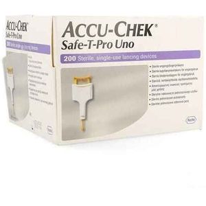 Accu Chek Safe T Pro Plus Uno Steriel Wegwerp 200  -  Roche Diagnostics